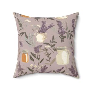 Lavender Flowers Double Sided Print