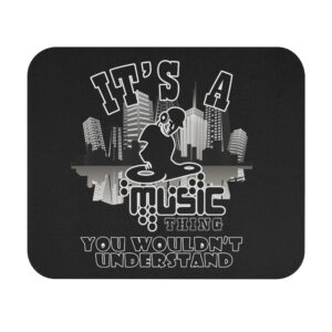 It's a DJ Music Thing Gaming Mousepad