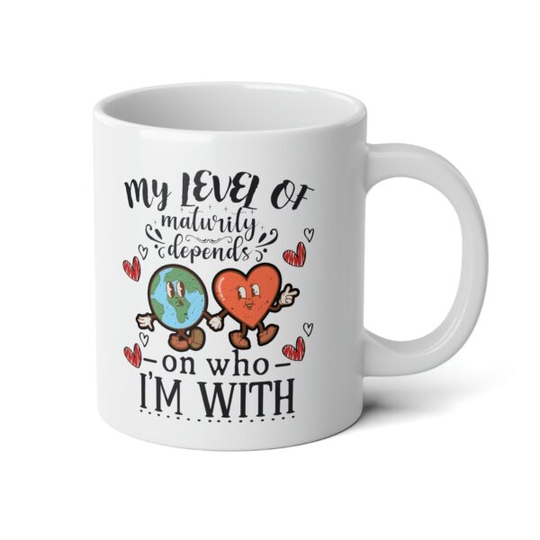 Earth Love Hearts Coffee Mug Gift