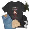 Shirt How Naughty Can I Be and Still Get What I Want Short Sleeve Retro Garment Black Funny Quote Christmas Tee Santa Reindeer Shirt