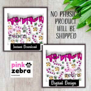 Instant Download in Canva JPG Sublimation Tumbler