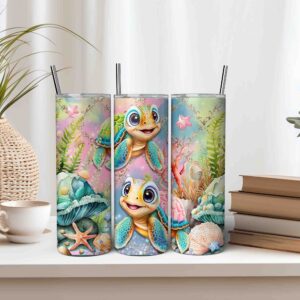 Sea Turtle Tumbler Wrap