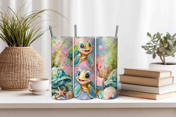 Sea Turtle Tumbler Wrap