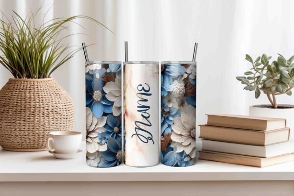 3D Custom Name Tumbler