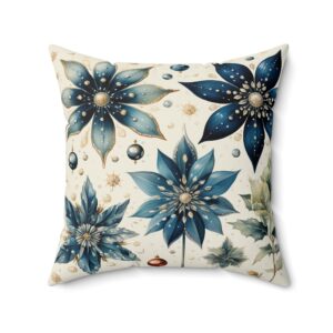 3D Winter Pillow Cover