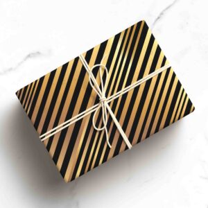 Black Gold Gift Wrap