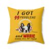 French Bulldog Pet Pillow I Got 99 Problems Music