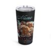 Gingerbread Man Tumbler | Personalized Christmas Tumbler Cup | Iced Coffee Tumbler | Custom 20 oz Tumbler | Travel-Size Tumbler