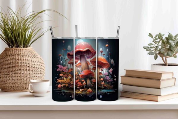 Mushroom Tumbler Wrap