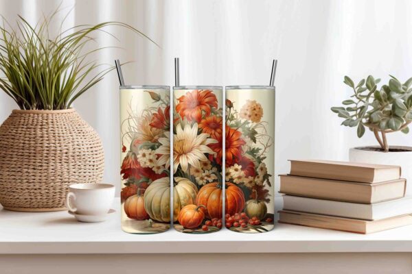 Pumpkin Tumbler Wrap