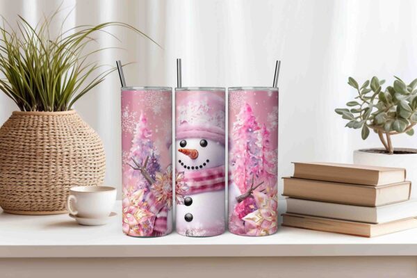 Snowman Tumbler Wrap