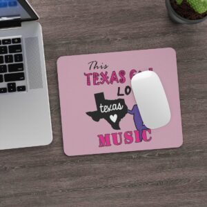 Desk Mousepad Music Lover