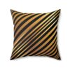 Black Gold Pillow Cover