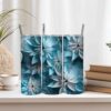 3D Floral Tumbler Wrap