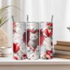 3D Kitten Tumbler Wrap