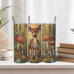 Baby Deer Tumbler Wrap