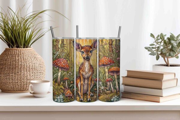 Baby Deer Tumbler Wrap