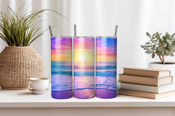 Beach Tumbler Wrap