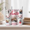 Best Aunt Photo Tumbler Wrap