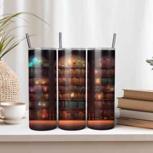 Bookshelf Tumbler Wrap