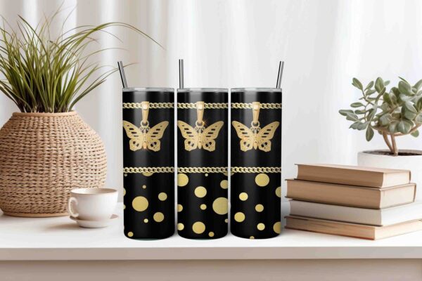 Butterfly Tumbler Wrap