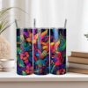 Colorful Flowers in Jungle Wrap