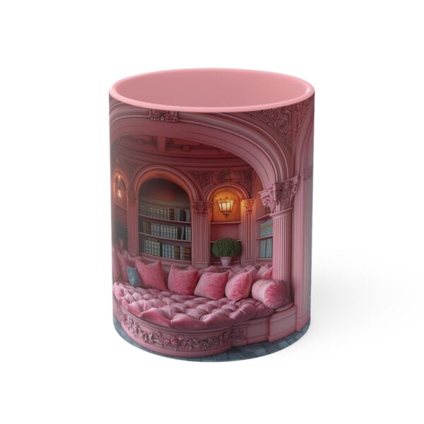 Cozy Pink Reading Nook Mug