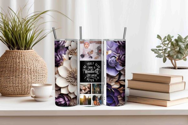 Family Photo Tumbler Template