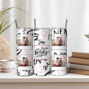 Family Photo Tumbler Template