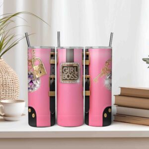 Girl Boss Tumbler Wrap