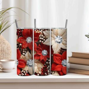 Holly Berry Tumbler Design