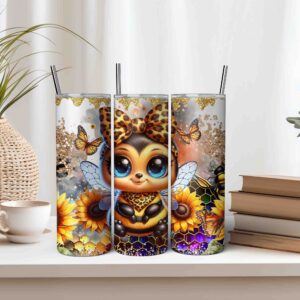 Honey Bee Tumbler Wrap