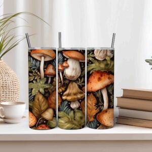 Mushroom Colony Tumbler Wrap