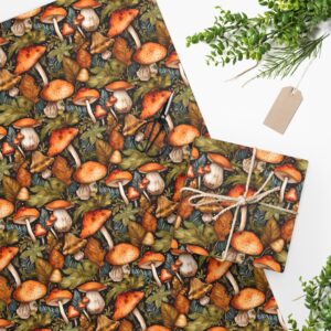 Mushroom Gift Wrap