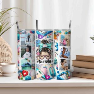 Nurse Tumbler Wrap