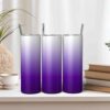 Ombre Purple Tumbler Wrap