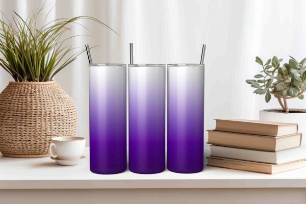 Ombre Purple Tumbler Wrap