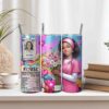 Personalized Nurse Tumbler Wrap with ID Badge