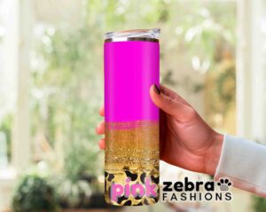 20oz Skinny Tumbler Template Sublimation