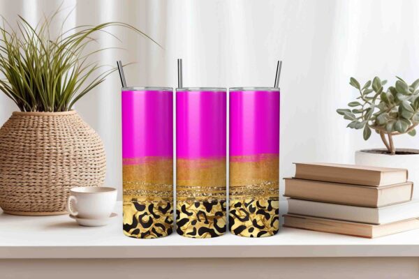 Pink Tumbler Wrap