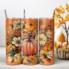 Pumpkin Tumbler Wrap