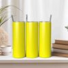 Sunshine Yellow Tumbler Wrap PNG